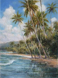 Palm Fringed Shore